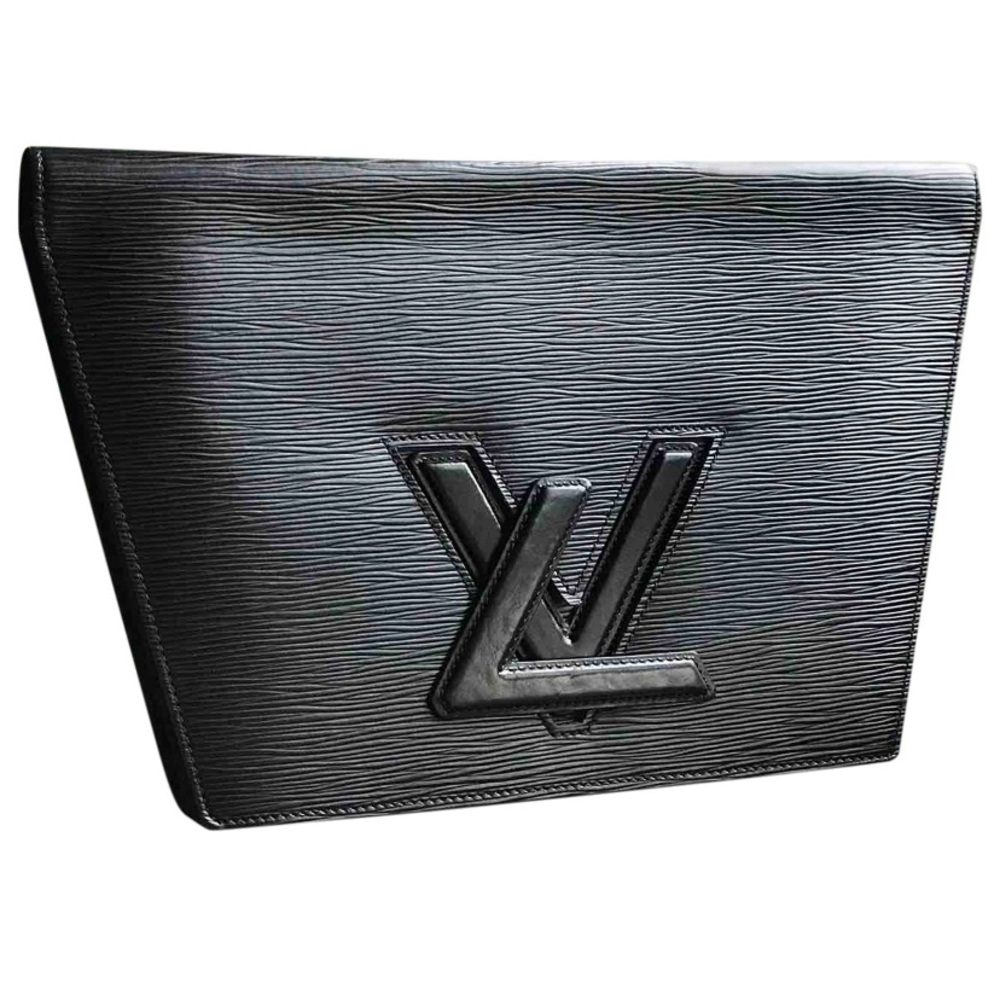 Authentic Vintage  LV Trapeze leather clutch